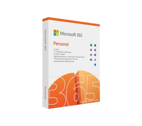 Microsoft Office 365 Personal PL Box 1 station/1 year