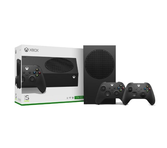 Xbox Series S 1TB Console, Extra Pad (Black)