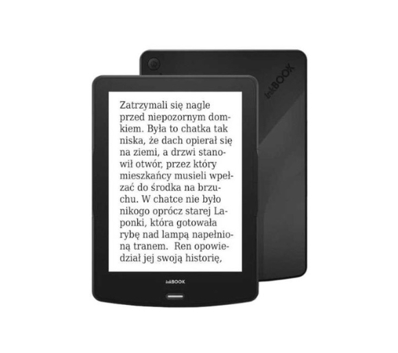 inkBOOK Calypso Plus E-book reader - 6" - 16GB - WiFi - black + case