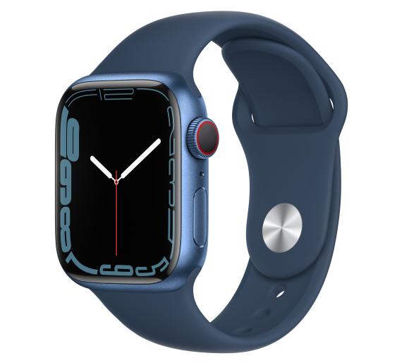 Smartwatch Apple Watch Series 7 GPS + Cellular 41mm (niebieski)