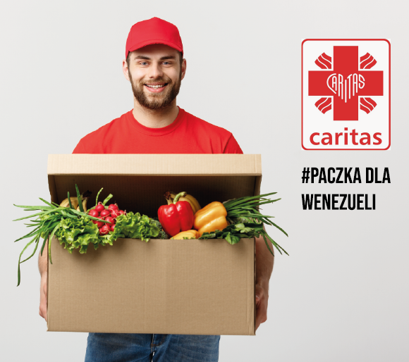 Caritas - paczka dla uchodźców z Wenezueli za 1.000 zł